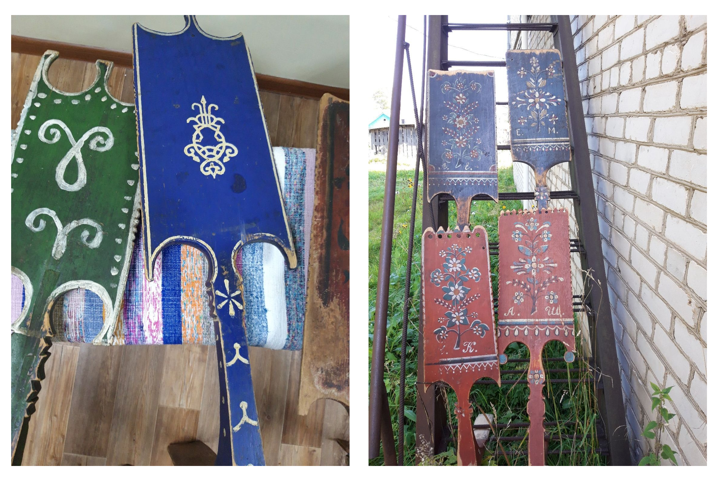 Прялки из фондов Бабушкинского районного краеведческого музея. Фото авторов проекта